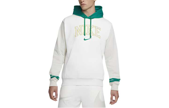 Nike Nike Sweatshirts Men's White Hooded Moderate Regular