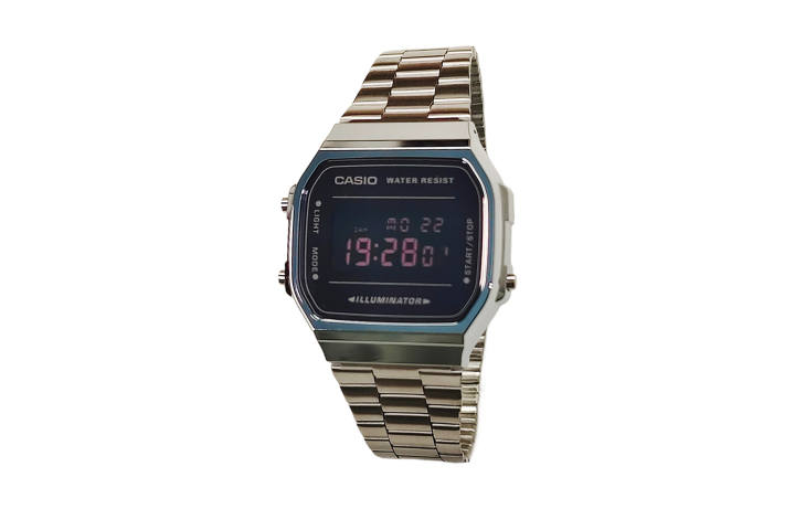 CASIO CASIO Custom Collection Quartz Movement Stainless Steel Strap Watch Men's Watches Black Dial
