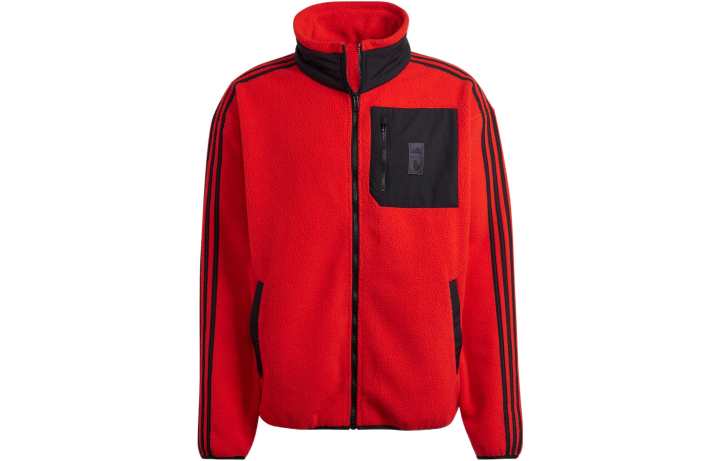 Adidas Adidas Jackets Men's Red Stand Collar Moderate Other