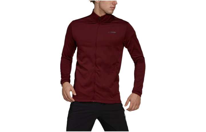 Adidas Adidas Jackets Men's Burgundy Stand Collar Moderate Other
