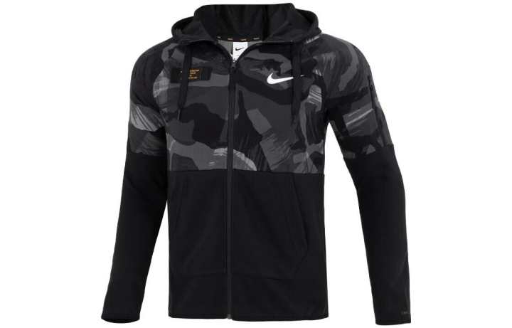 Nike Nike Jackets Men's Black Hooded Moderate Other