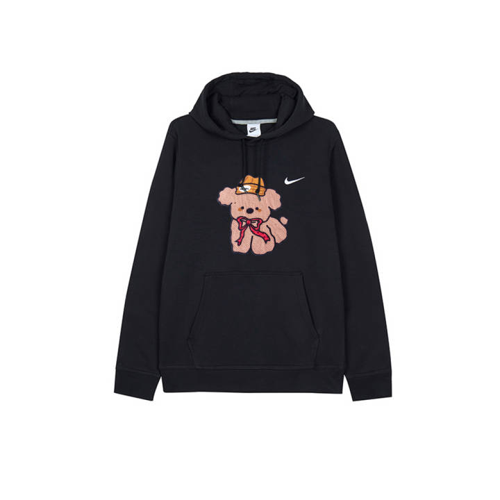 Nike Nike Sweatshirts Men's Black Hooded Moderate Regular