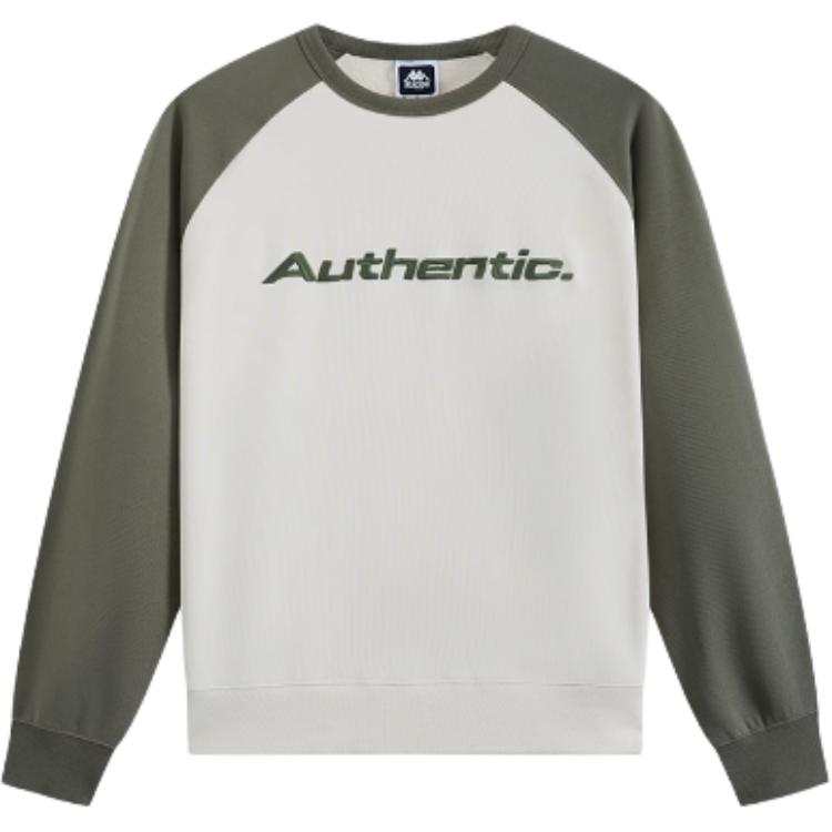 Kappa Kappa PLAYER Sweatshirt Men's Gray White