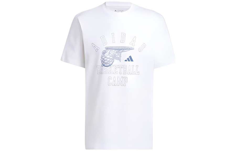 Adidas Adidas Set-in Sleeve T-Shirt Men's White