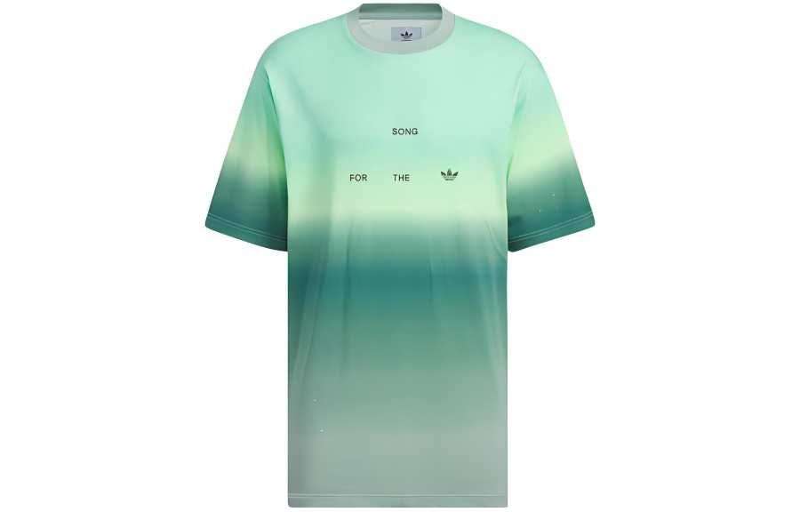 Adidas Originals Adidas X Song For The Mute Gradient print Cotton T shirt