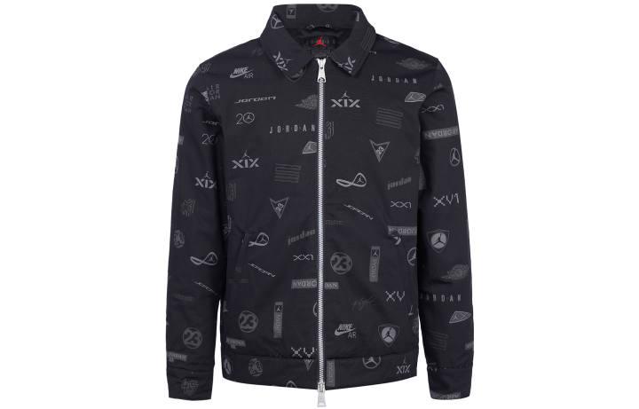 Jordan Jordan Flight Jackets Men's Black Stand Collar Moderate Other