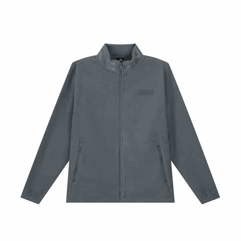 361° 361° Variety Training Collection Solid Color Zipper Stand Collar Comfortable And Breathable Versatile Fleece Lined