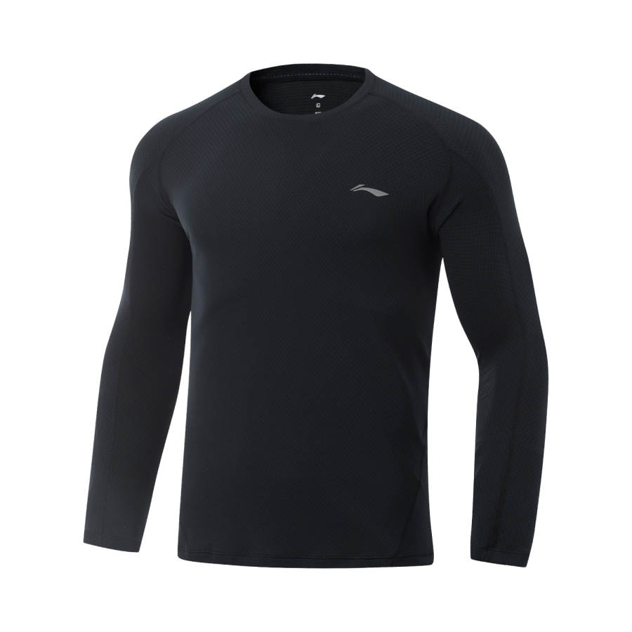 Li-Ning Li Ning Knitwear Men's Black Crew Neck Moderate Other