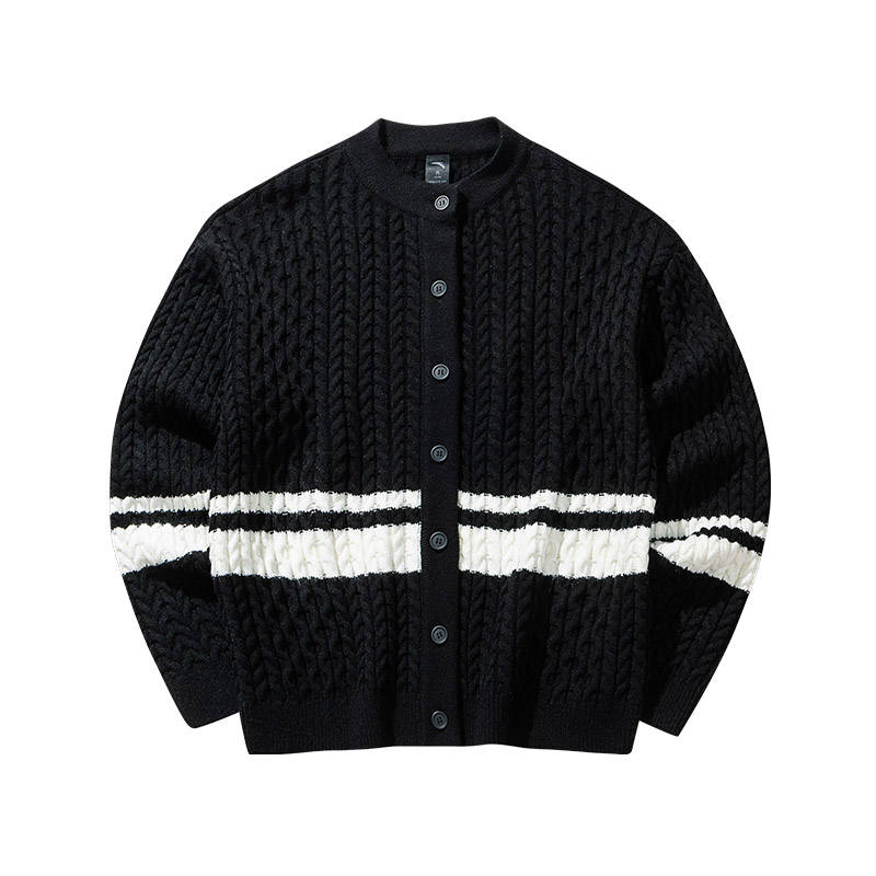 ANTA SUPERSTORE CHAOJIANTA Knitwear Unisex Basic Black/Ivory White