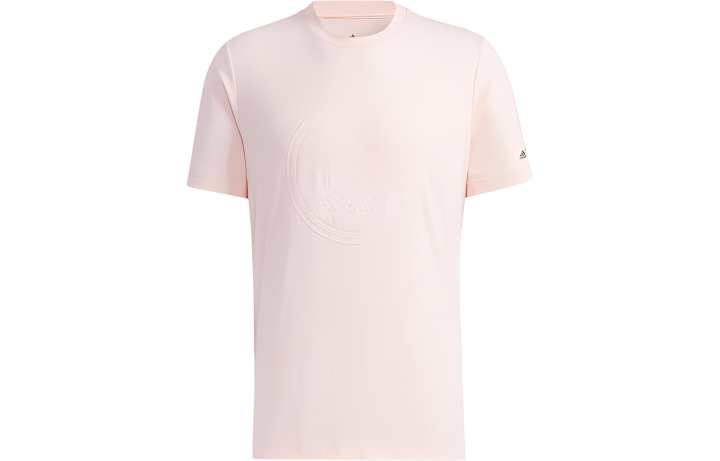 Adidas Adidas T Shirts Unisex Pink Crew Neck Moderate