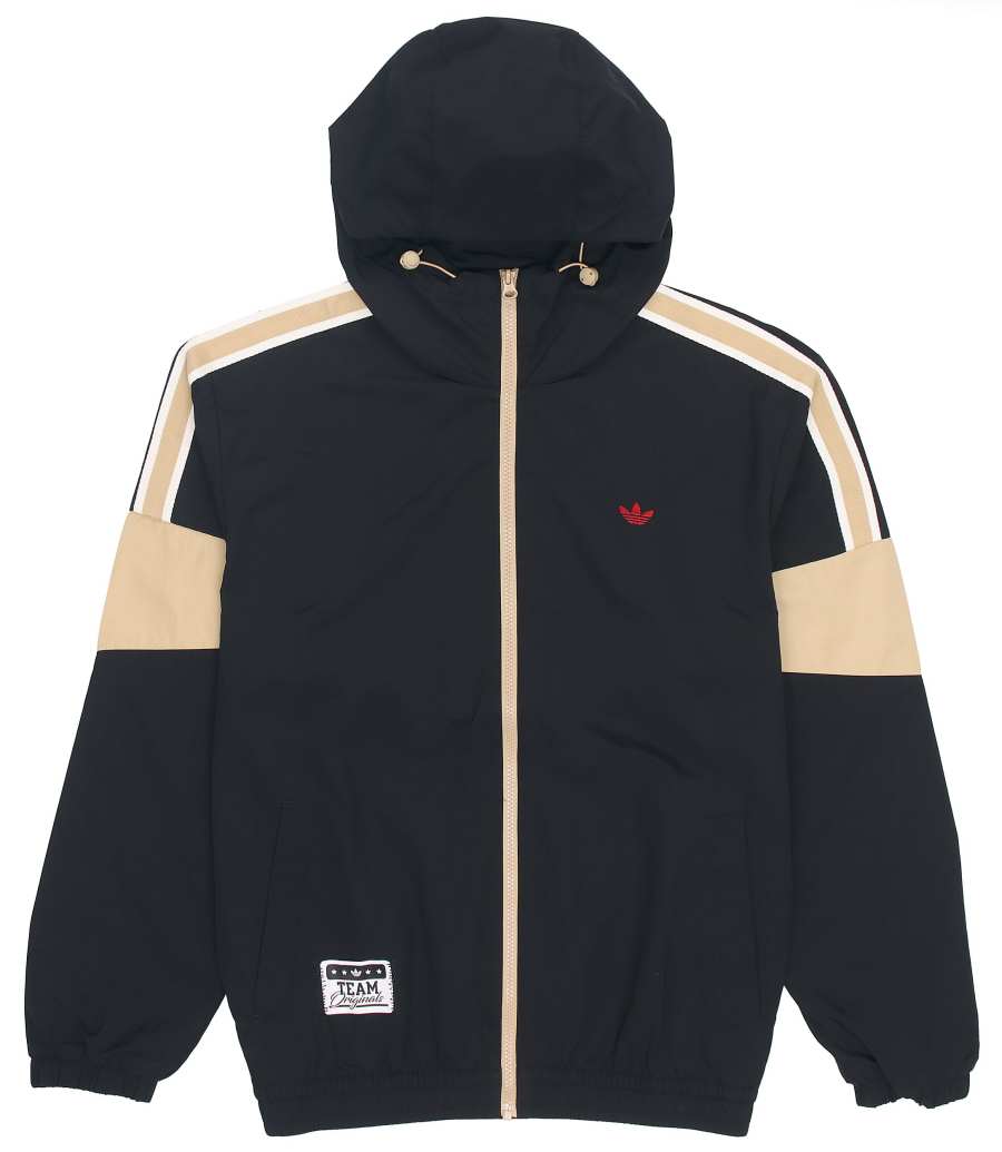 Adidas Originals Trefoil Collection Outfit Jacket Fall Men's Black