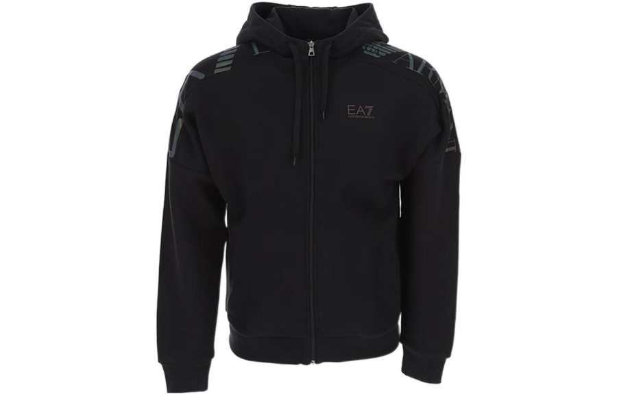 EMPORIO ARMANI EA7 FW22 Jackets & Coats Men's Black