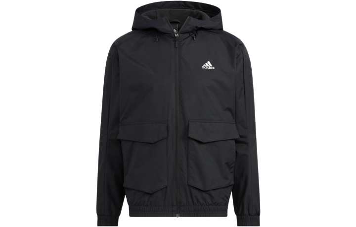 Adidas Adidas Jackets Men's Black Hooded Moderate Other