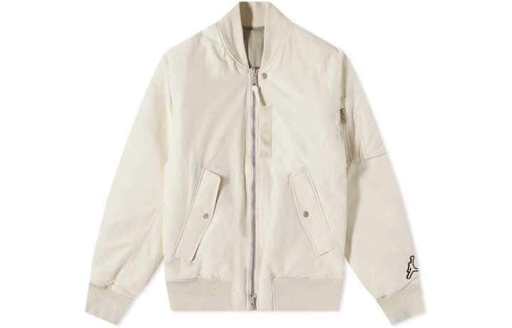 Jordan Jordan Jackets Men's White Crew Neck Moderate Other