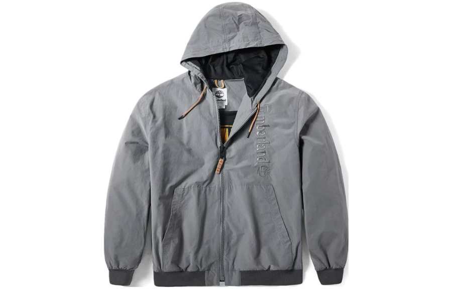 Timberland Jackets Men's Gray Hooded Moderate Other
