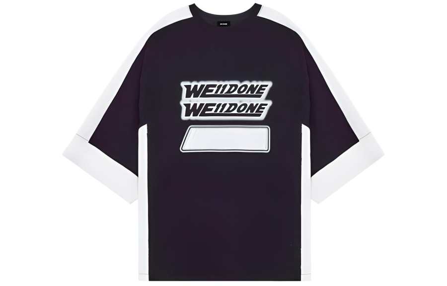 WE11DONE WE11DONE SS22 T Shirt Unisex Black