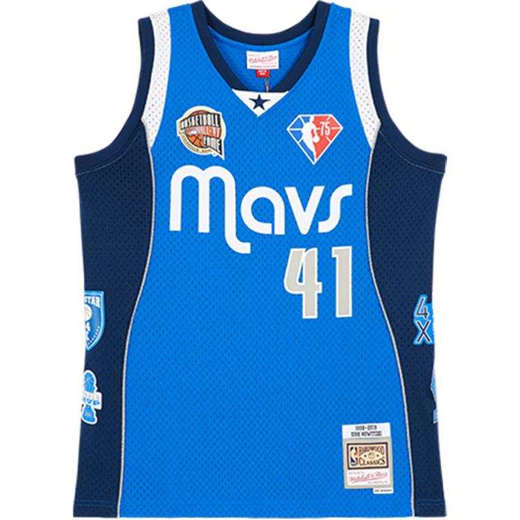 Mitchell Ness Mitchell Ness Dirk Nowitzki Dallas Mavericks 2011-12 jersey
