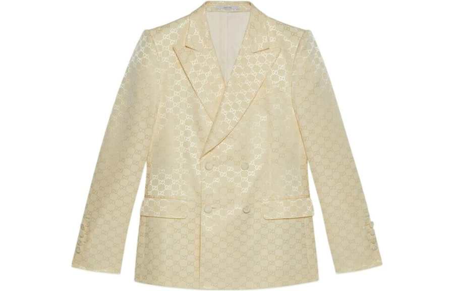 GUCCI Business Suit Coat Men's Ivory White