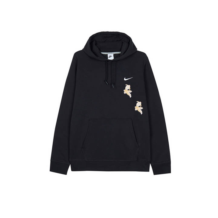 Nike Nike Sweatshirts Men's Black Hooded Moderate Regular