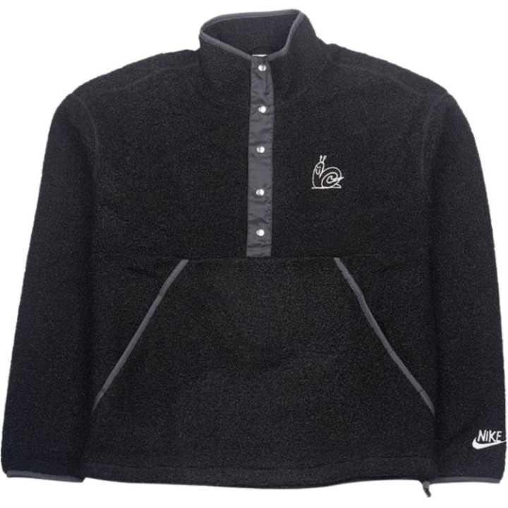 Nike Nike Jackets Men's Black Crew Neck Moderate Chanel Inspired