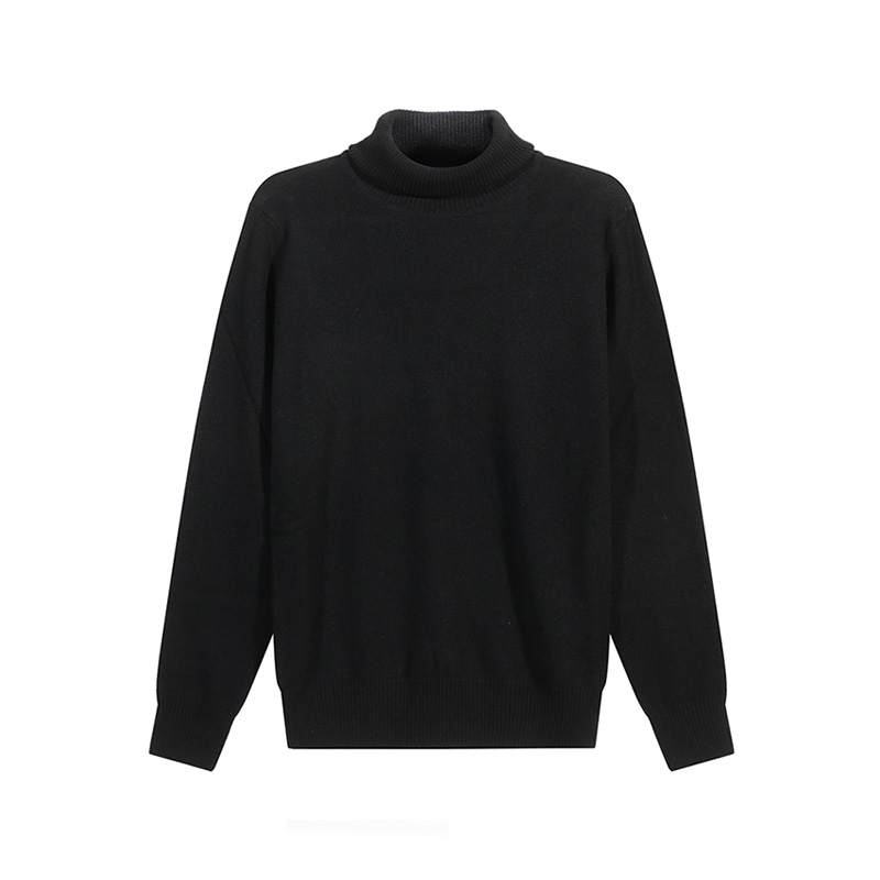 EMPORIO ARMANI Virgin wool Regular fit Mock neck Jumper