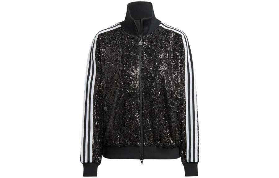 adidas originals Blue Version Sequin Beckenbauer Track Jacket Gender Neutral Black