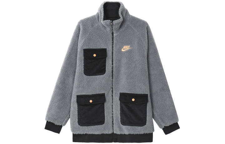 Nike Nike Jackets Men's Cool Gray Stand Collar Moderate