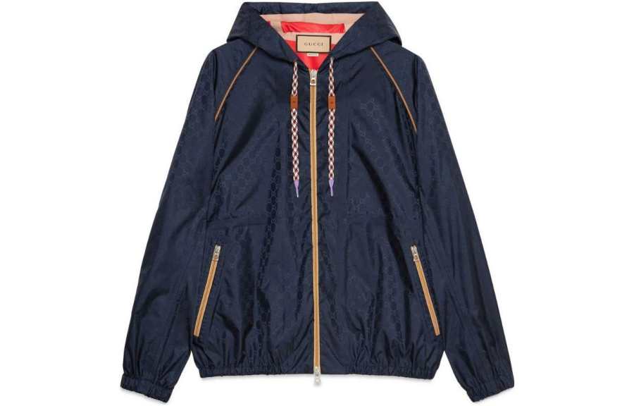 GUCCI Gg Supreme Jacquard Zipped Jacket