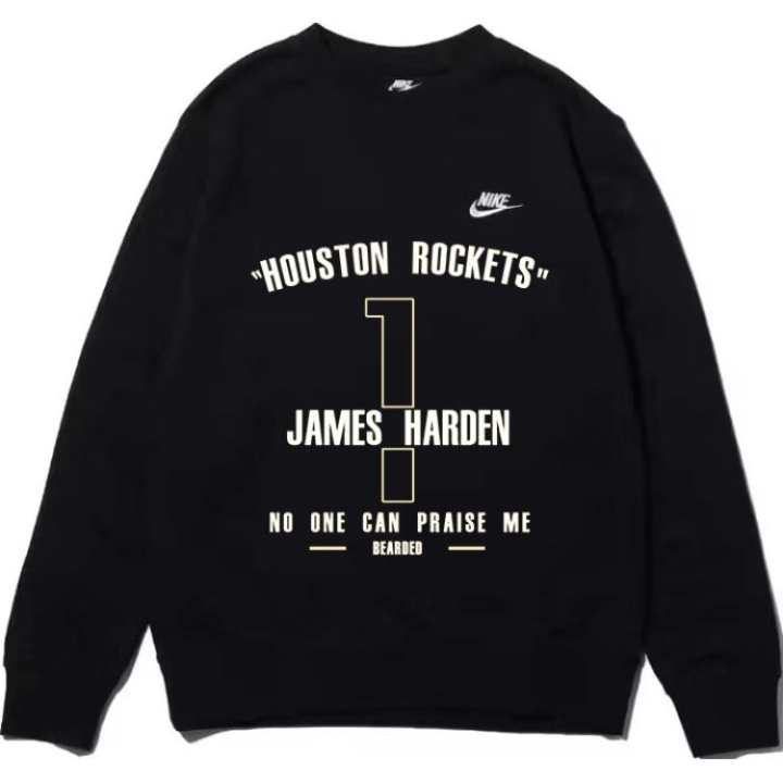 Nike Nike Sweatshirts Unisex Black Crew Neck Moderate Regular