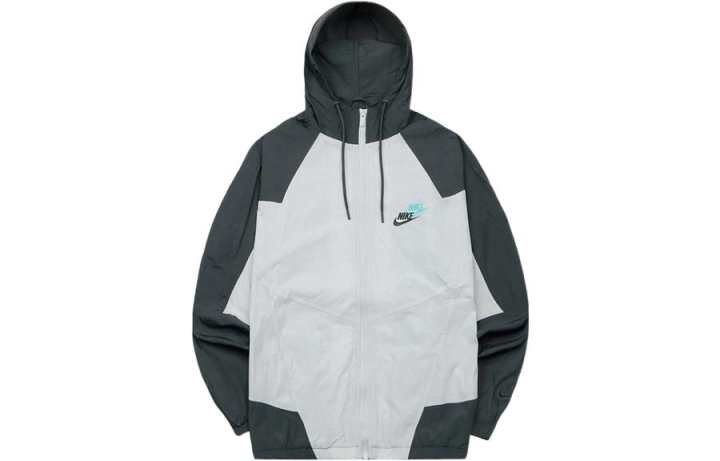 Nike Nike Jackets Men's Gray Hooded Moderate Other