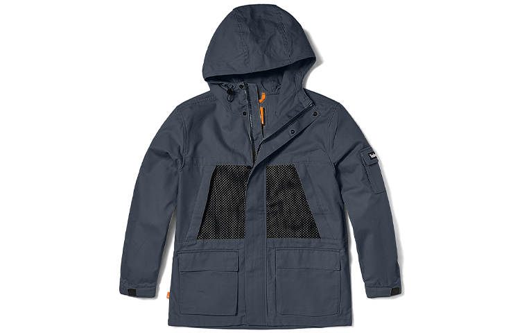 Timberland Jackets Men's Rock Cyan Hooded Moderate Workwear