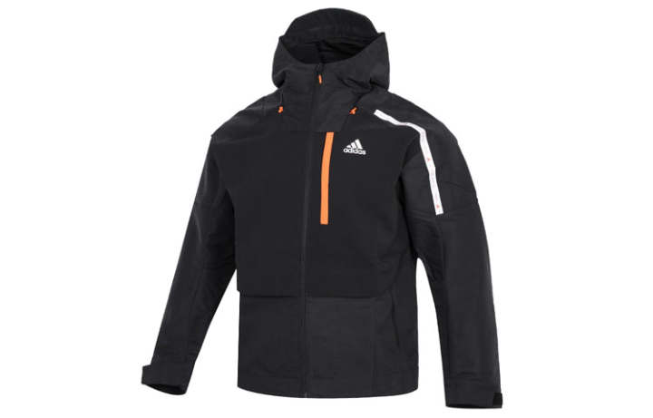 Adidas Adidas Jackets Men's Black Hooded Moderate Other