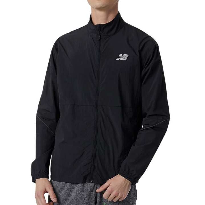 New Balance New Balance Jackets Men's Black Stand Collar Thin Other