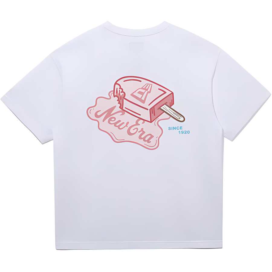 New Era T Shirts Unisex White Crew Neck