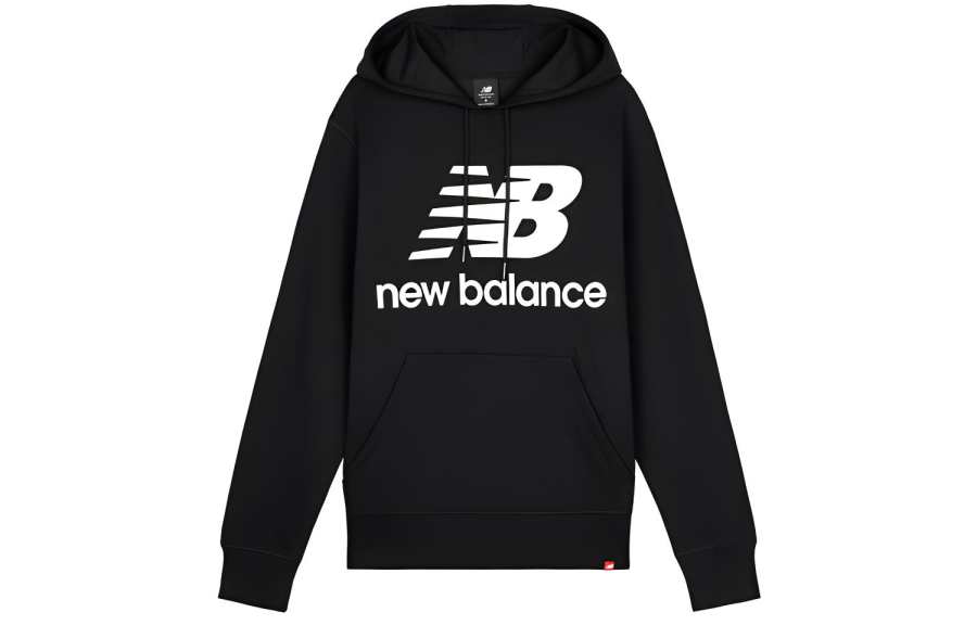 New Balance New Balance Sweatshirts Men's Black Hooded Moderate Regular