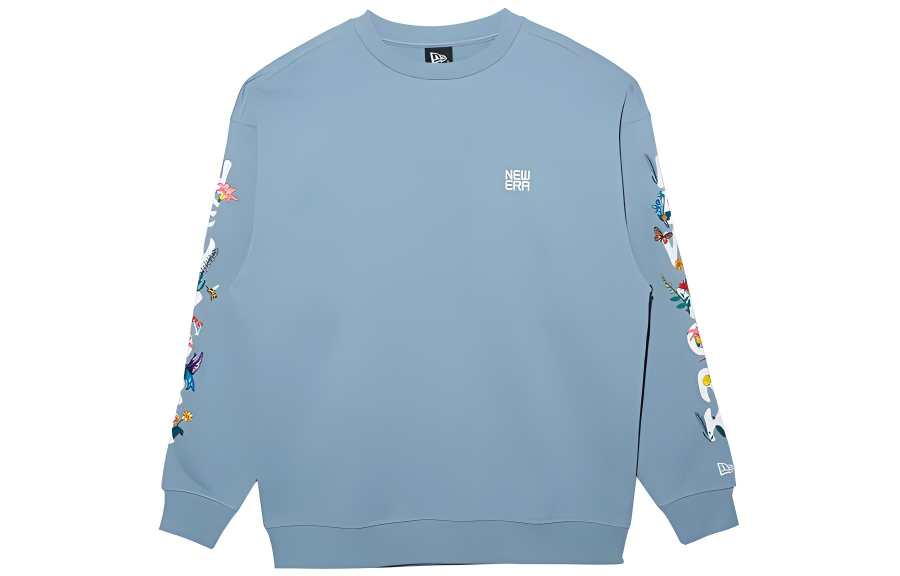 New Era New Era Sweatshirt Unisex Light Blue