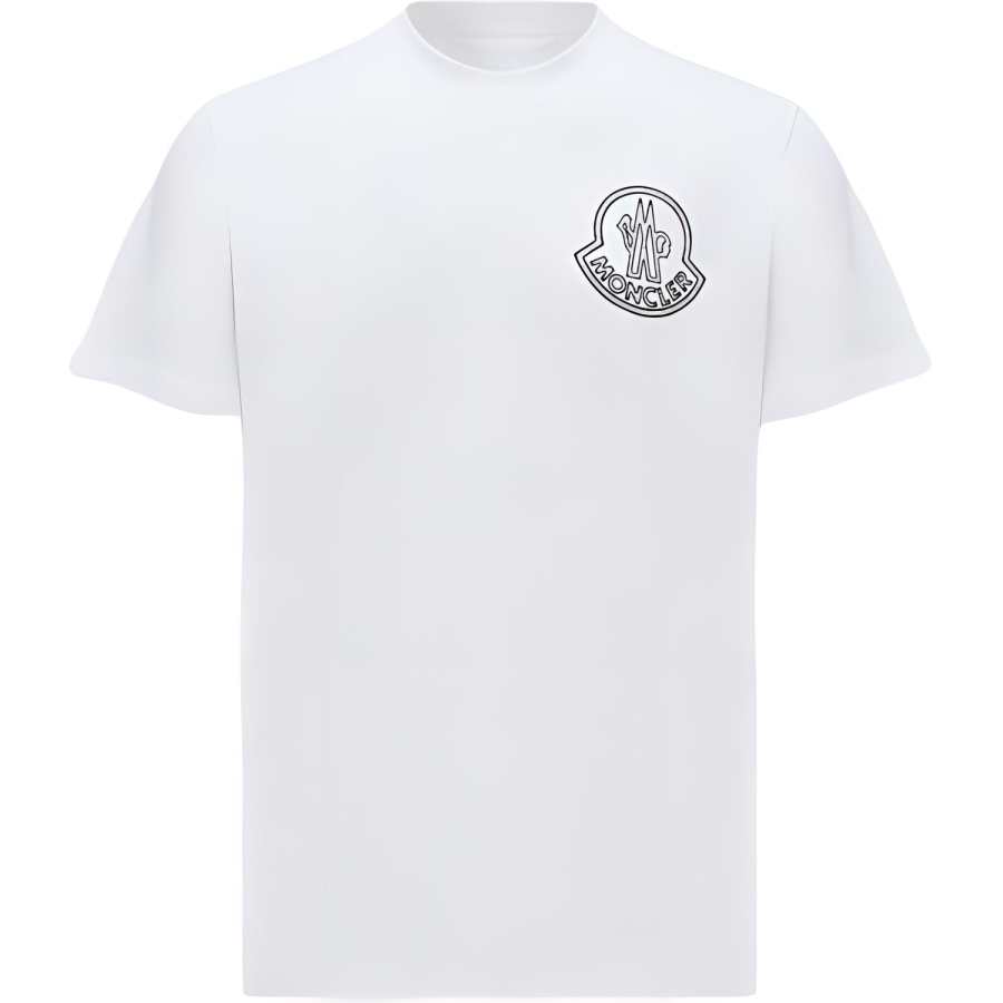 Moncler Logo Printed Crewneck T Shirt