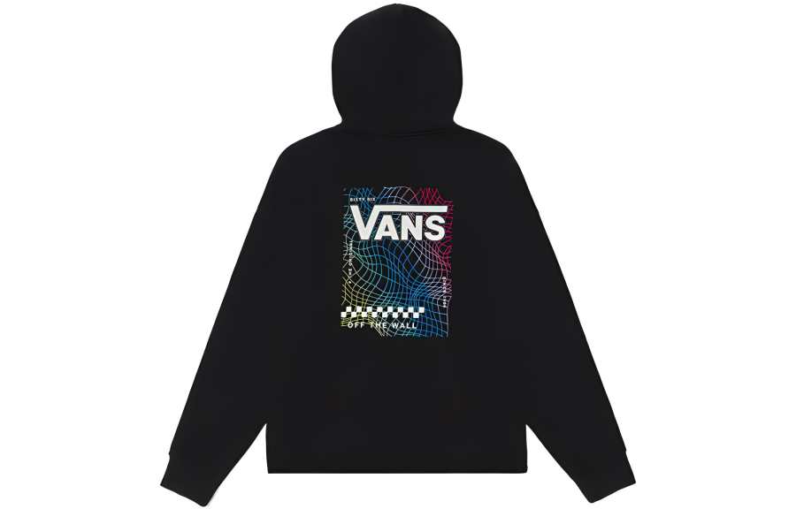 Vans Vans Sweatshirts Unisex Black Hooded Moderate Regular