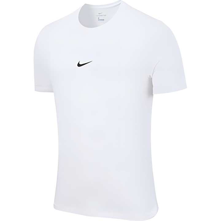 Nike Nike T Shirts Men's White Crew Neck Moderate Straight Fit