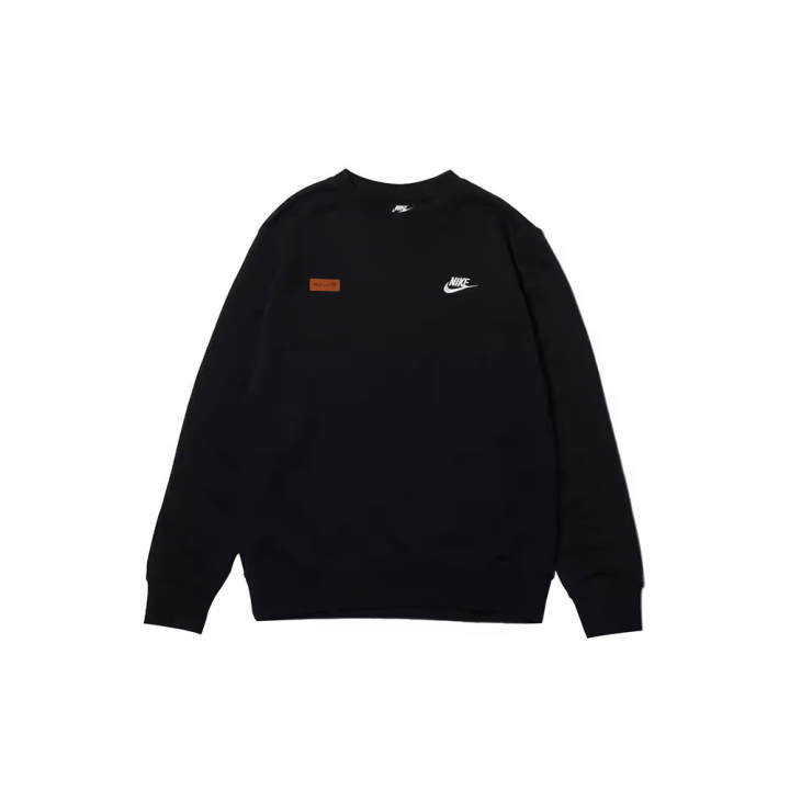 Nike Nike Sweatshirts Men's Black Crew Neck Moderate Regular