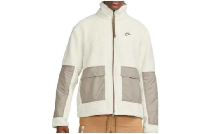 Nike Nike Jackets Men's Beige Stand Collar Moderate Other