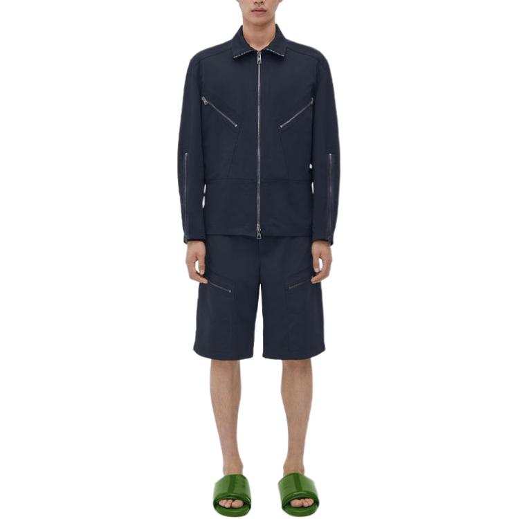 Bottega Veneta SS23 Jackets & Coats Men's Marine Blue