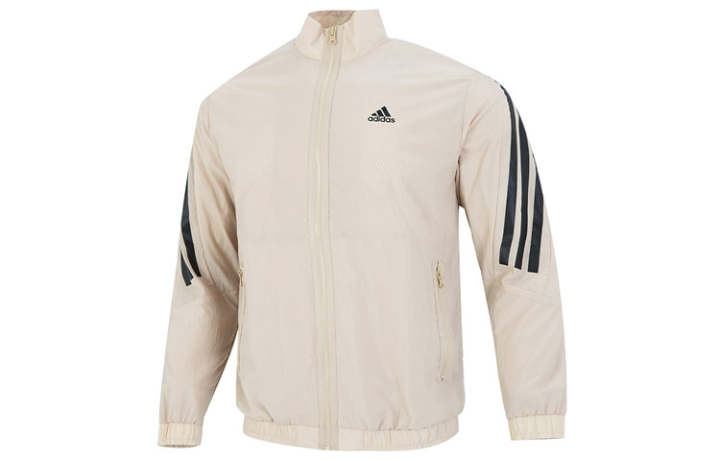 Adidas Adidas Essential Jacket Spring Fall Season Men's Khaki