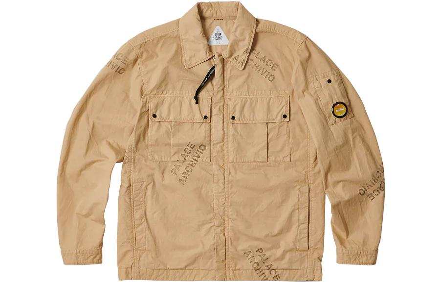 PALACE X C.P. Company Washed Cotton Shirt Jacket