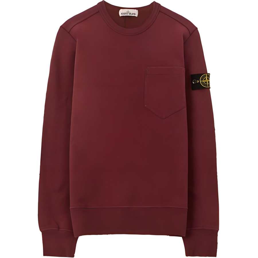STONE ISLAND Sweatshirt Men's Brick Red