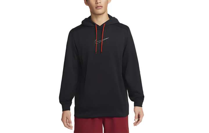 Nike Nike Sweatshirts Men's Black Hooded Moderate Regular