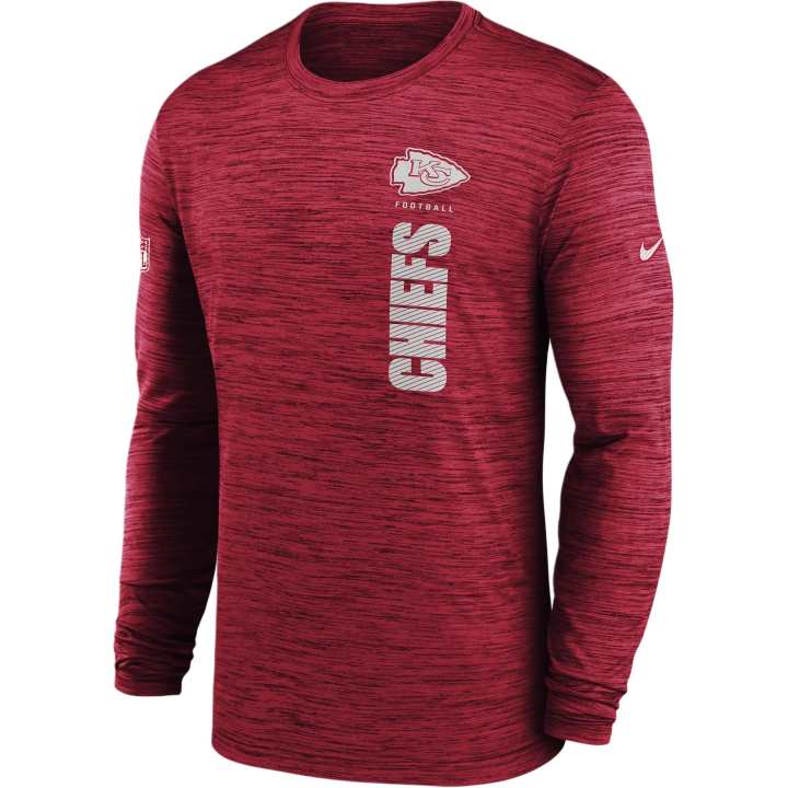Nike Nike New England Patriots Sideline Team Issue Velocity Men's Nike Dri FIT Nfl Long Sleeve T Shirt