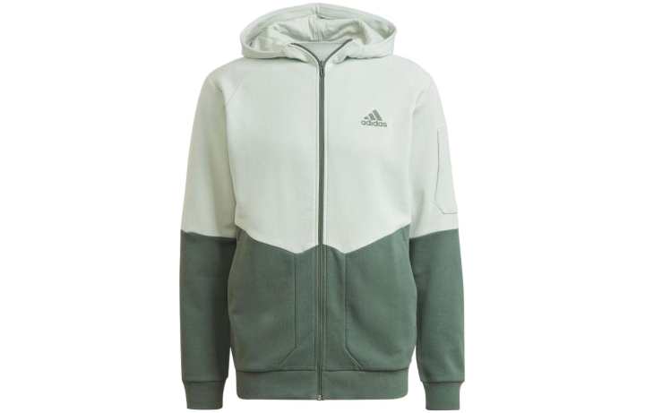 Adidas Adidas Jackets Men's Linen Green Hooded Moderate Other