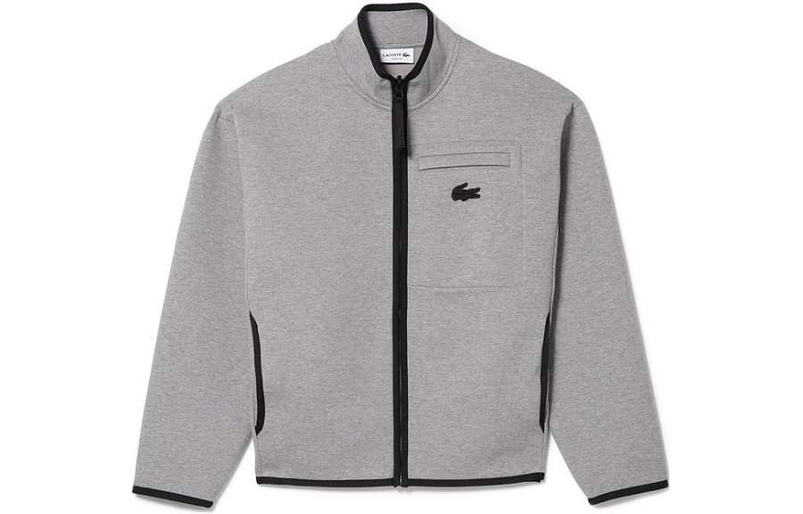 LACOSTE LACOSTE FW22 Jackets & Coats Men's Gray