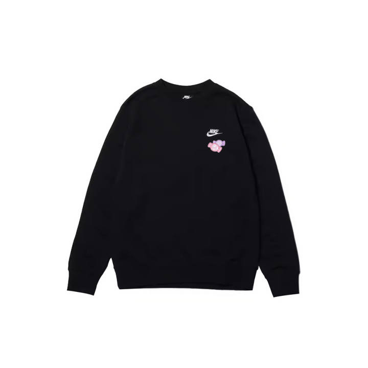 Nike Nike Sweatshirts Men's Black Crew Neck Moderate Regular